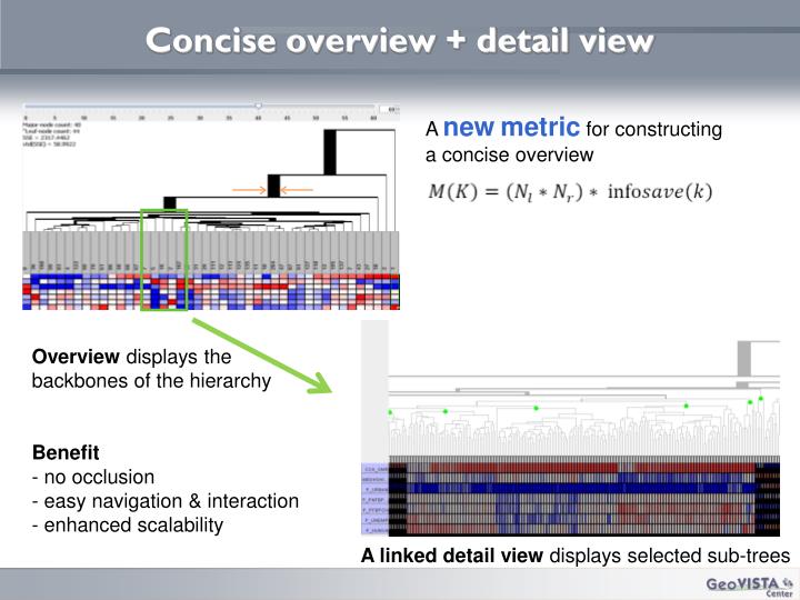 PPT - Constructing Overview + Detail Dendrogram-Matrix views PowerPoint ...
