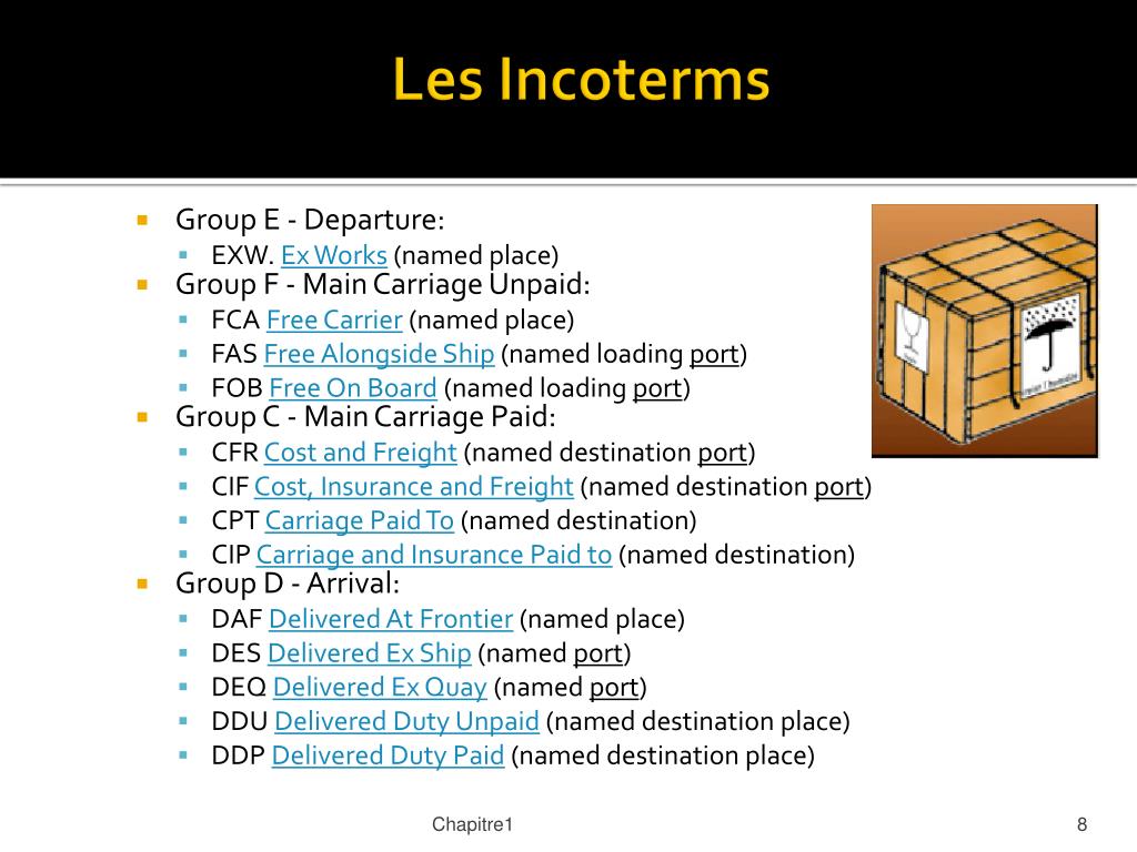 Quels sont les avantages de l’incoterm