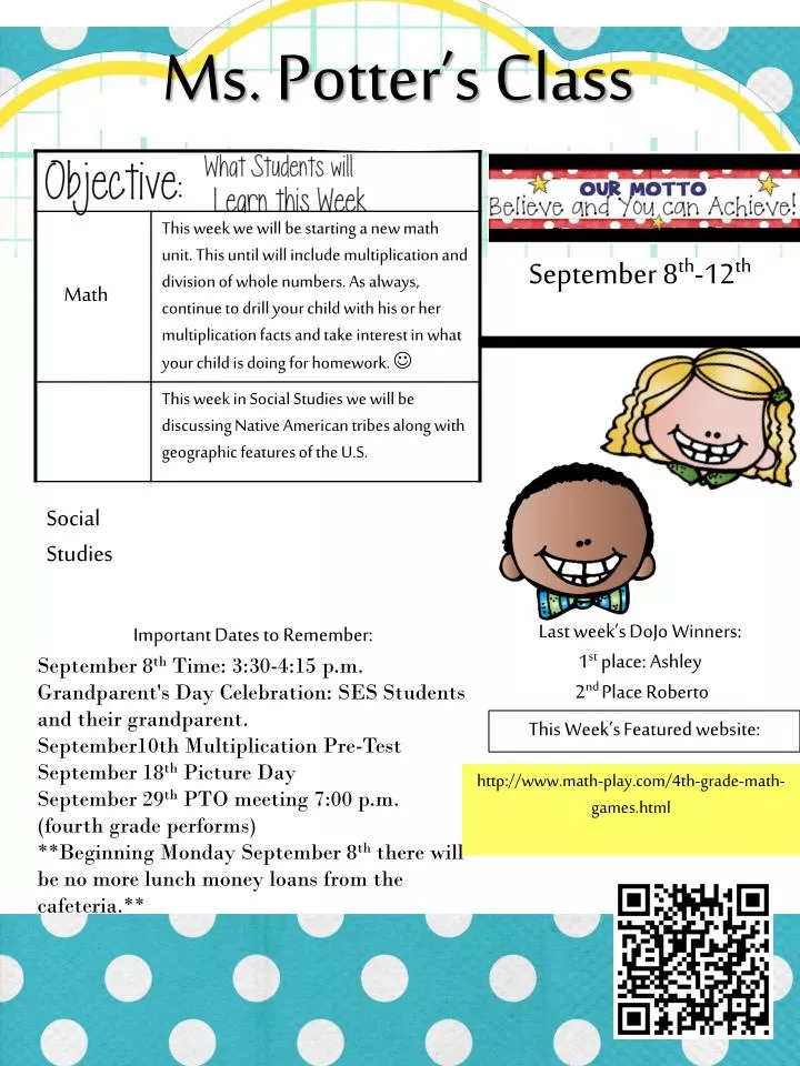 PPT - September 8 th -12 th PowerPoint Presentation, free download - ID ...