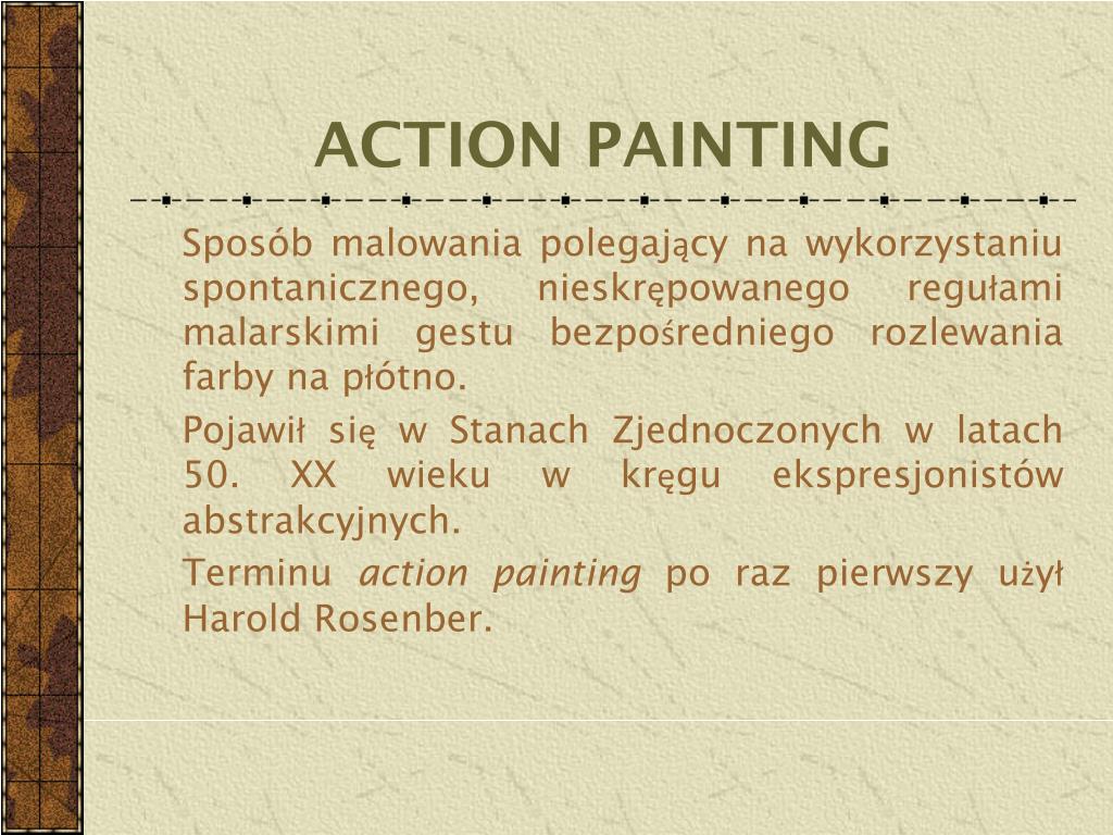 Techniki Malarskie Prezentacja Dla Dzieci PPT - TECHNIKI MALARSKIE PowerPoint Presentation, free download - ID