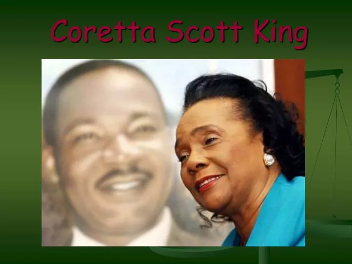 Coretta scott king timeline Coretta scott king timeline