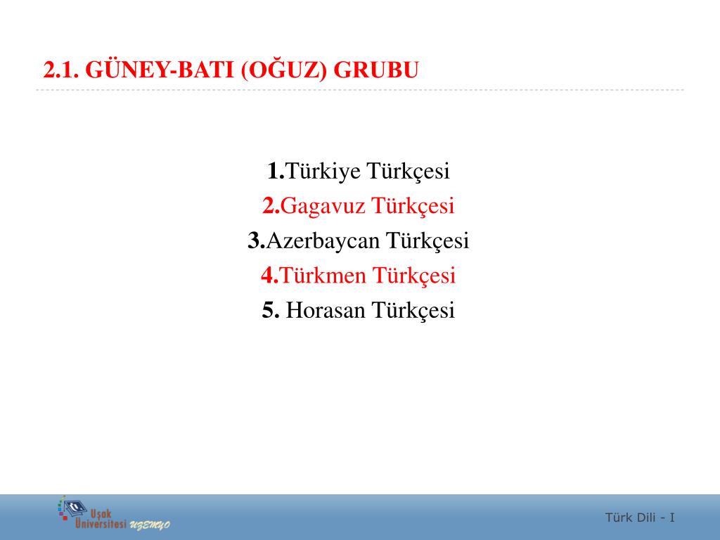 PPT - TÜRK DİLİ I PowerPoint Presentation, free download - ID:5541188