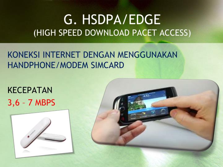 PPT - KECEPATAN AKSES INTERNET PowerPoint Presentation 
