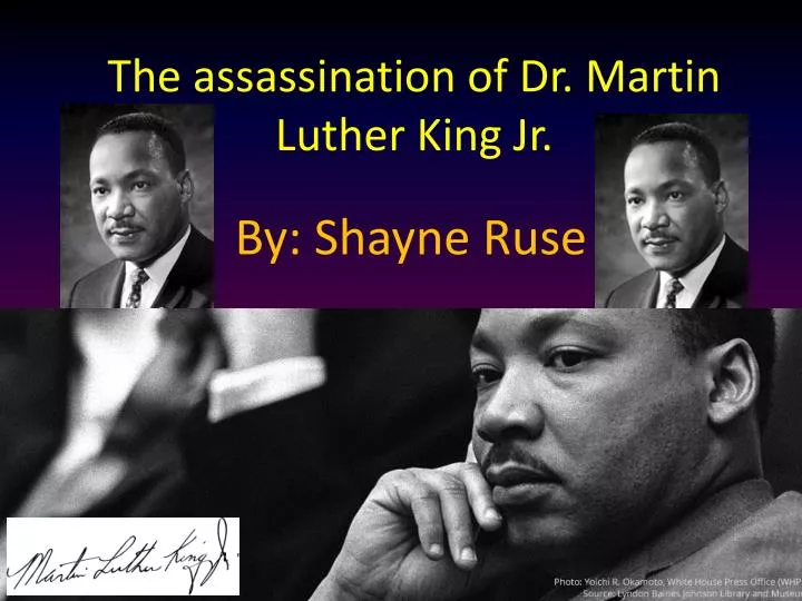 Essay On Dr King Assassination