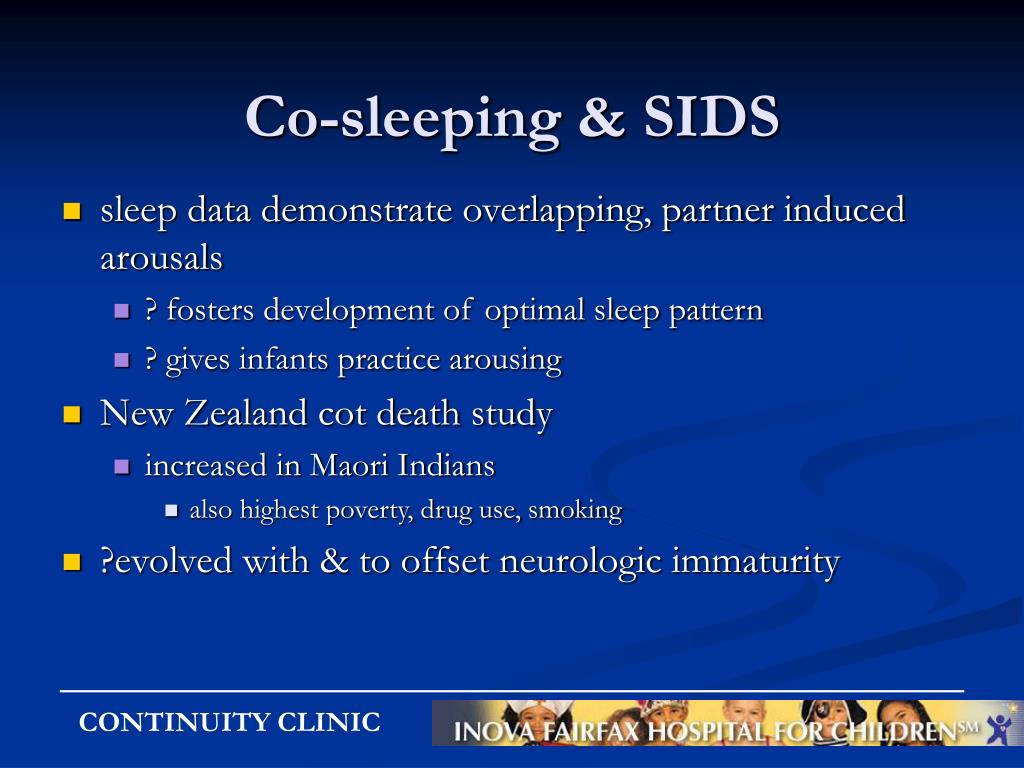 co sleeping and sids