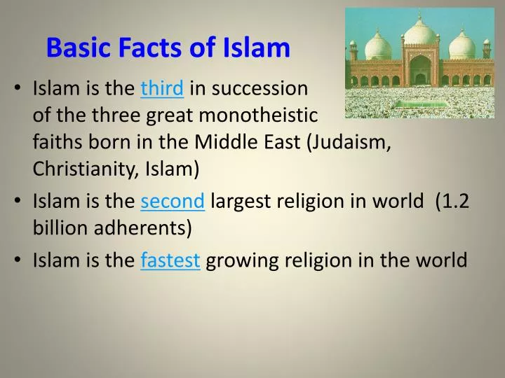presentation on islamic topics