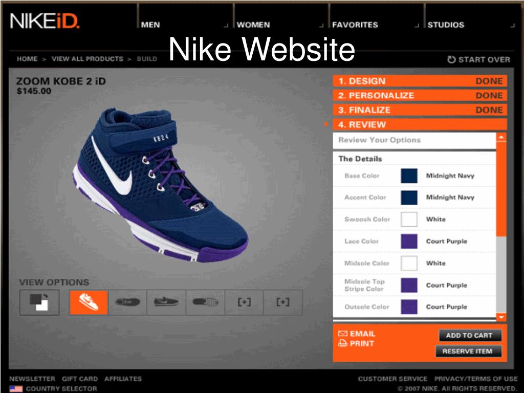 PPT - Nike corporation PowerPoint Presentation, free download - ID:5546632