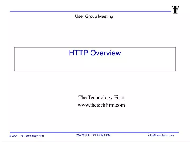 http overview n.