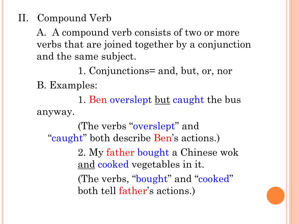 PPT Compound Subjects And Verbs PowerPoint Presentation Free Download ID 5549242
