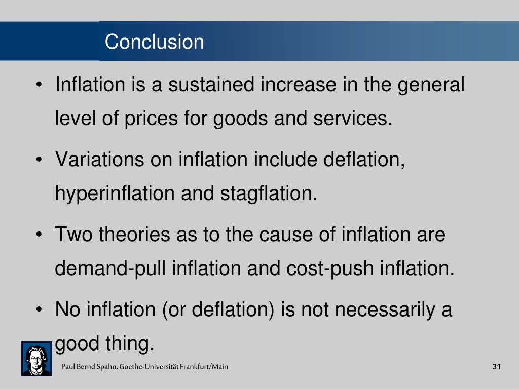 conclusion for inflation essay