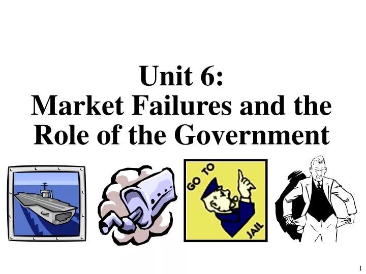 PPT - Unit 6: Market Failures And The Role Of The Government PowerPoint ...