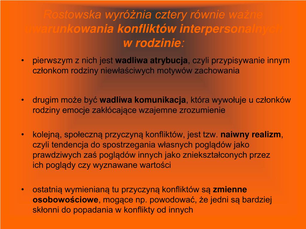 Konflikt Pokoleń Jako Motyw Literacki PPT - KONFLIKT POKOLEŃ W RODZINIE PowerPoint Presentation, free