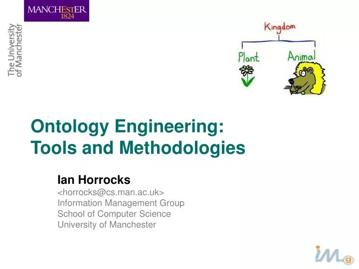 ontology engineering tools and methodologies n.