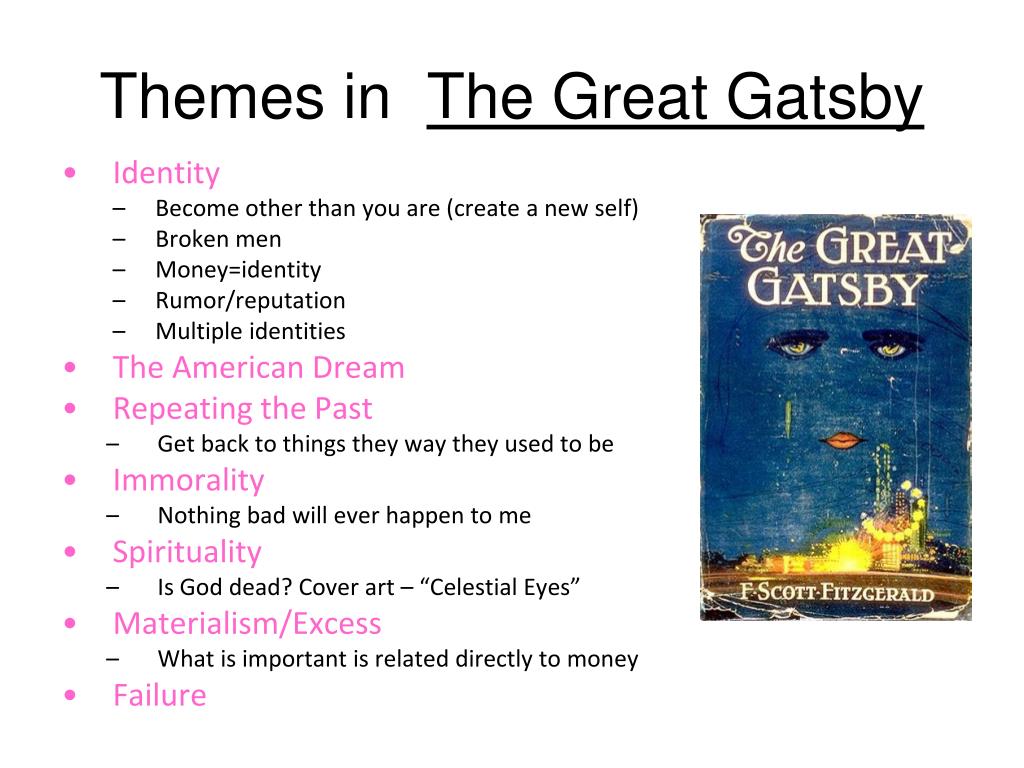 essay about the theme of the great gatsby