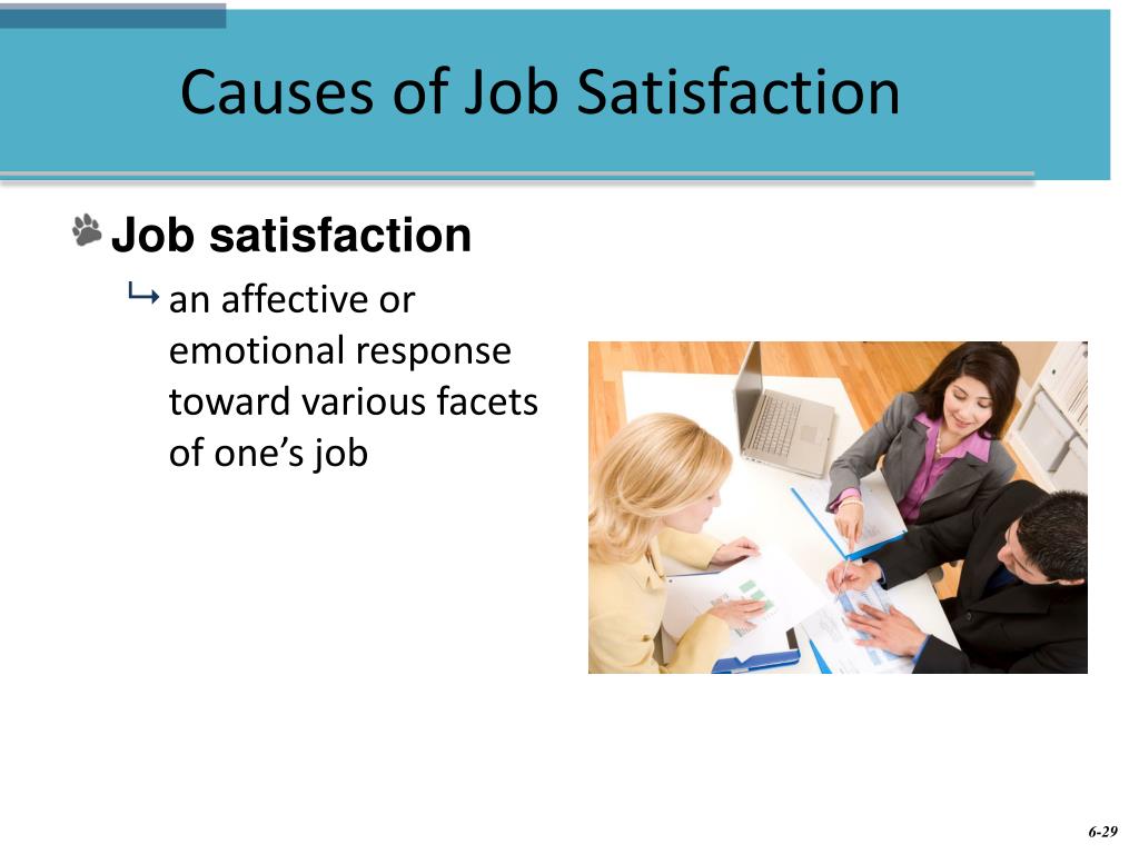 Facets of job satisfaction ppt