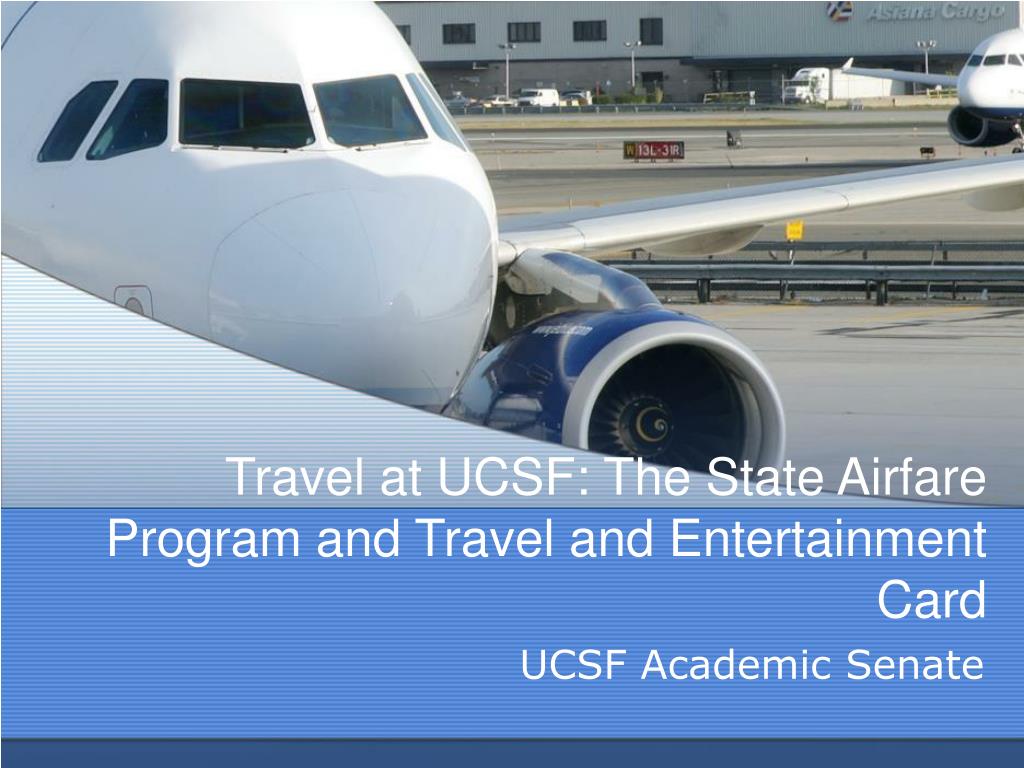ucsf corporate travel card