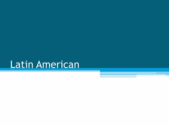 latin american n.