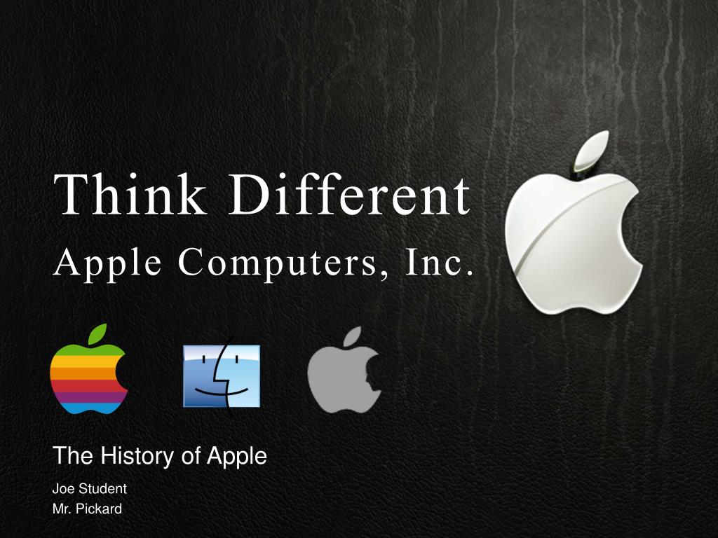 PPT - The History of Apple PowerPoint Presentation, free download - ID:5553131