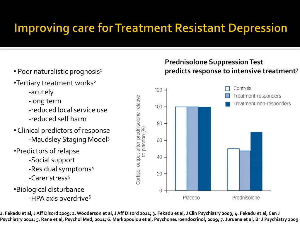 treatment resistant depression case study