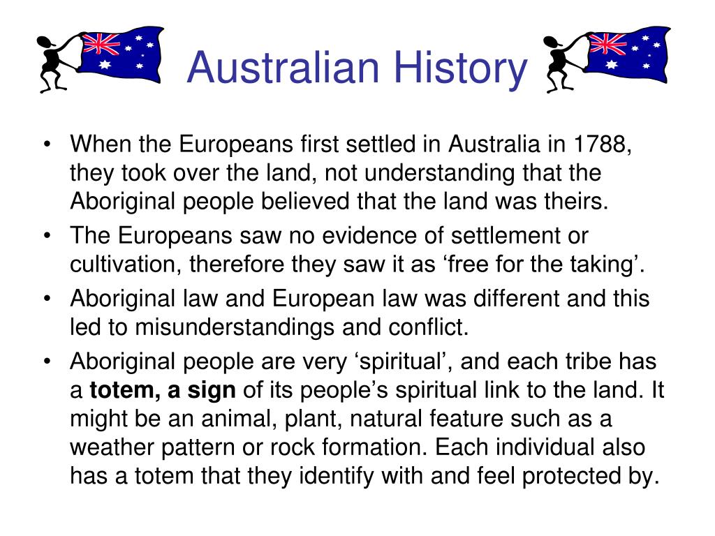 presentation history of australia