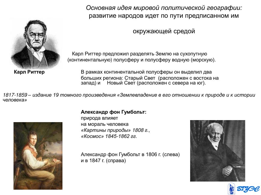 Темы политической географии