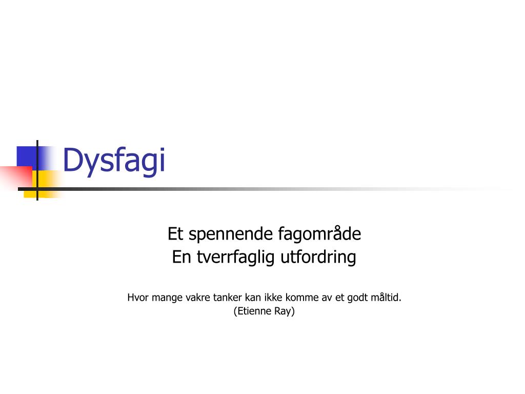 PPT - Dysfagi PowerPoint Presentation, free download - ID:5556661