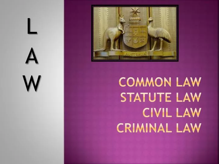 common law chapter 2 common law chapter 2