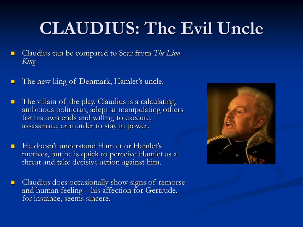 Реферат: Claudius A Man Masked In Betrayal And