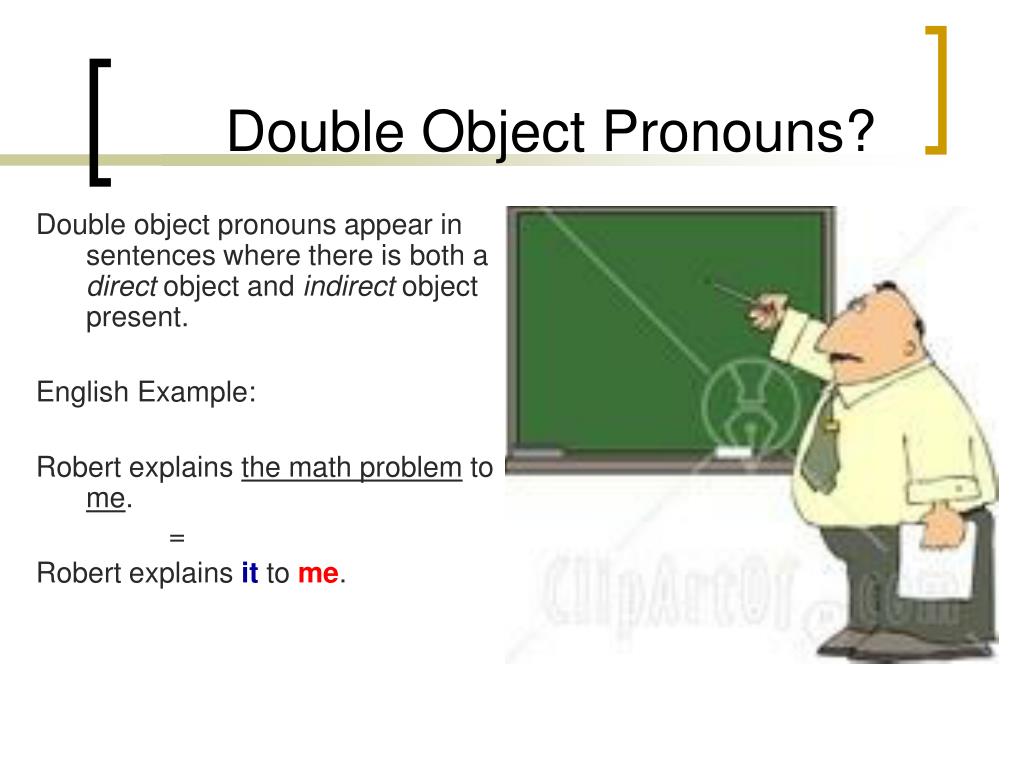 Double Object Pronoun En Espanol Worksheet Quizlet