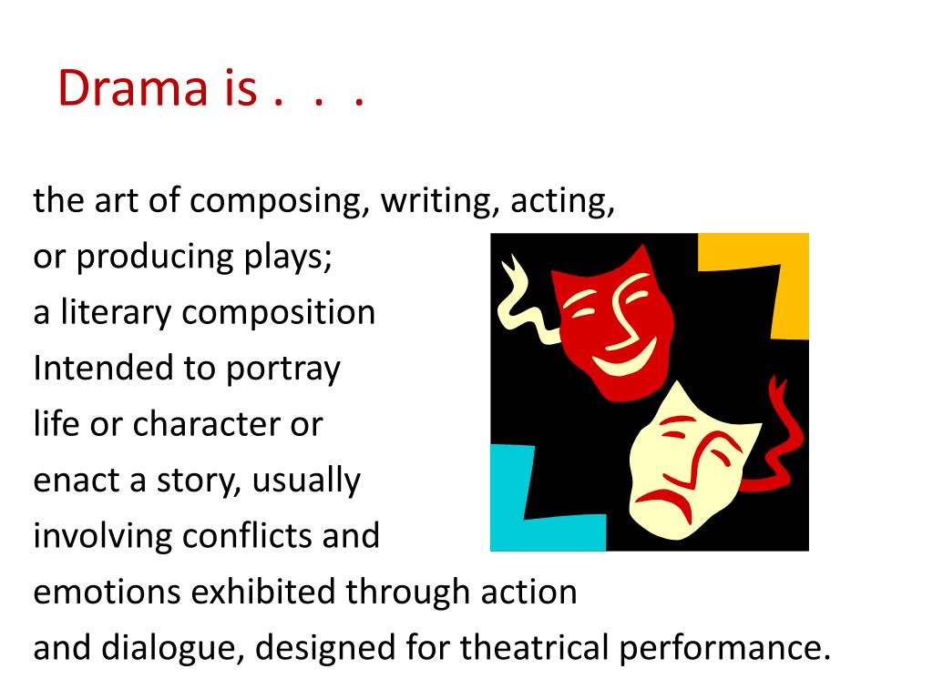 what does presentation mean in drama