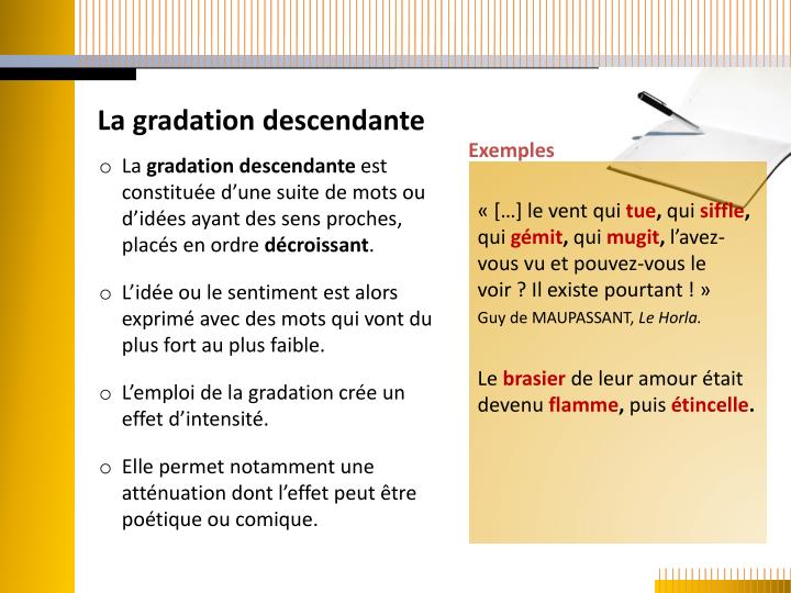 PPT  Les Procédés stylistiques PowerPoint Presentation  ID5562508