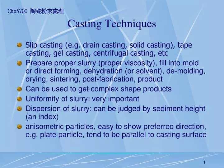 video presentation casting
