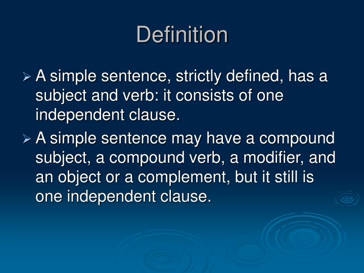 PPT - Short Simple Sentences and Fragments PowerPoint Presentation - ID ...
