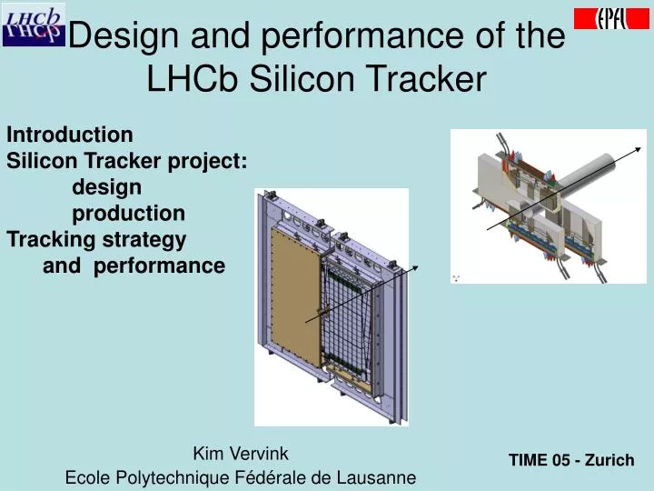 PPT - Design and performance of the LHCb Silicon Tracker PowerPoint ...