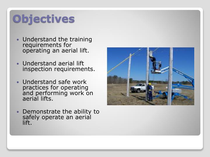 PPT Aerial Lift Safety Training PowerPoint Presentation ID5565097