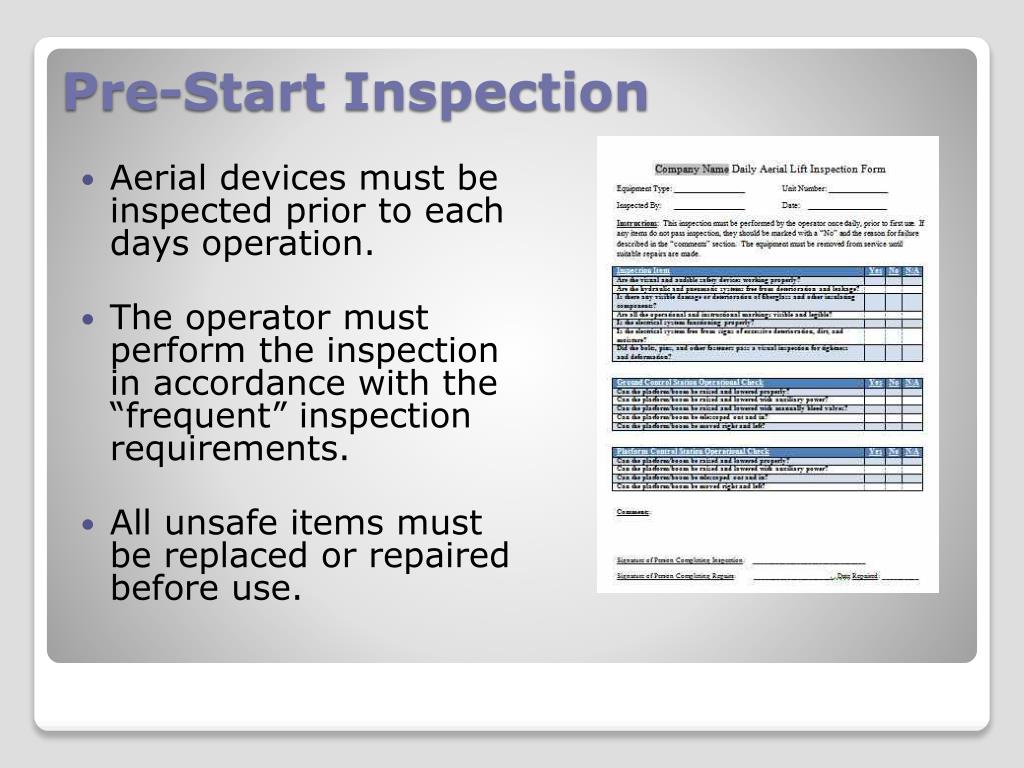 PPT - Aerial Lift Safety Training PowerPoint Presentation, free