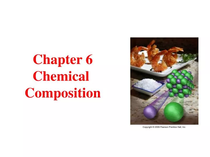 why is chemical composition important