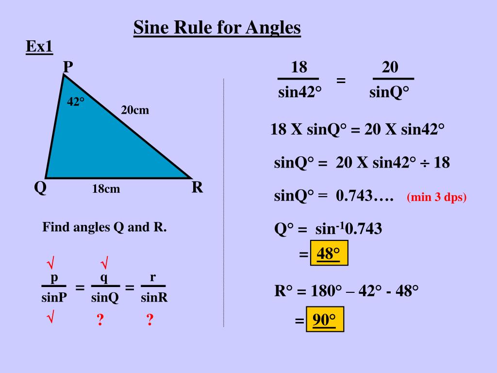 PPT Sine Rule For Angles PowerPoint Presentation Free Download ID 