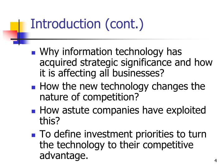 how information give you competitive advantage essay Information systems essay - organizational restructuring need to understand is that it can only confer business competitive advantage. how information give you competitive advantage essay Information systems essay - organizational restructuring need to understand is that it can only confer business competitive advantage.