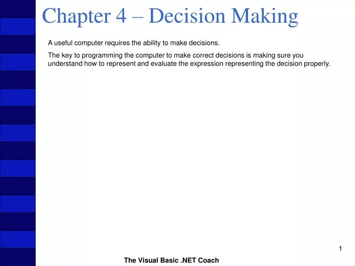 chapter 4 decision making n.