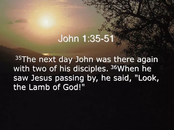 Kuvahaun tulos haulle John 1:35