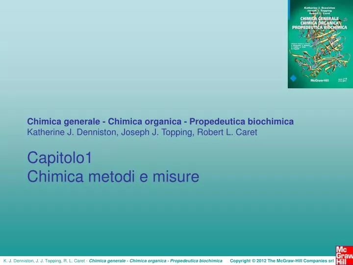 PPT - Chimica generale - Chimica organica - Propedeutica biochimica