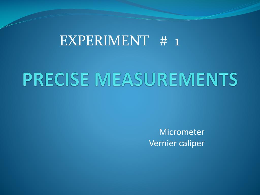 Taking Precise Measurements Using Vernier Calipers 
