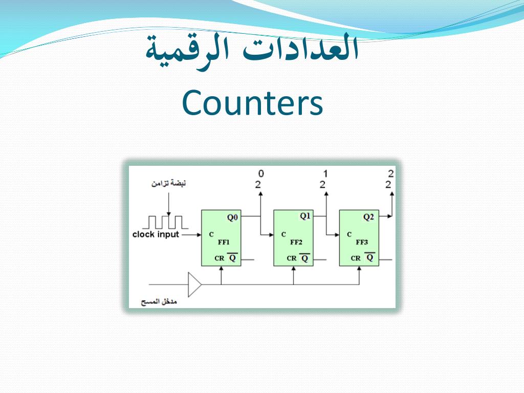 PPT - العدادات الرقمية Counters PowerPoint Presentation - ID:5571481