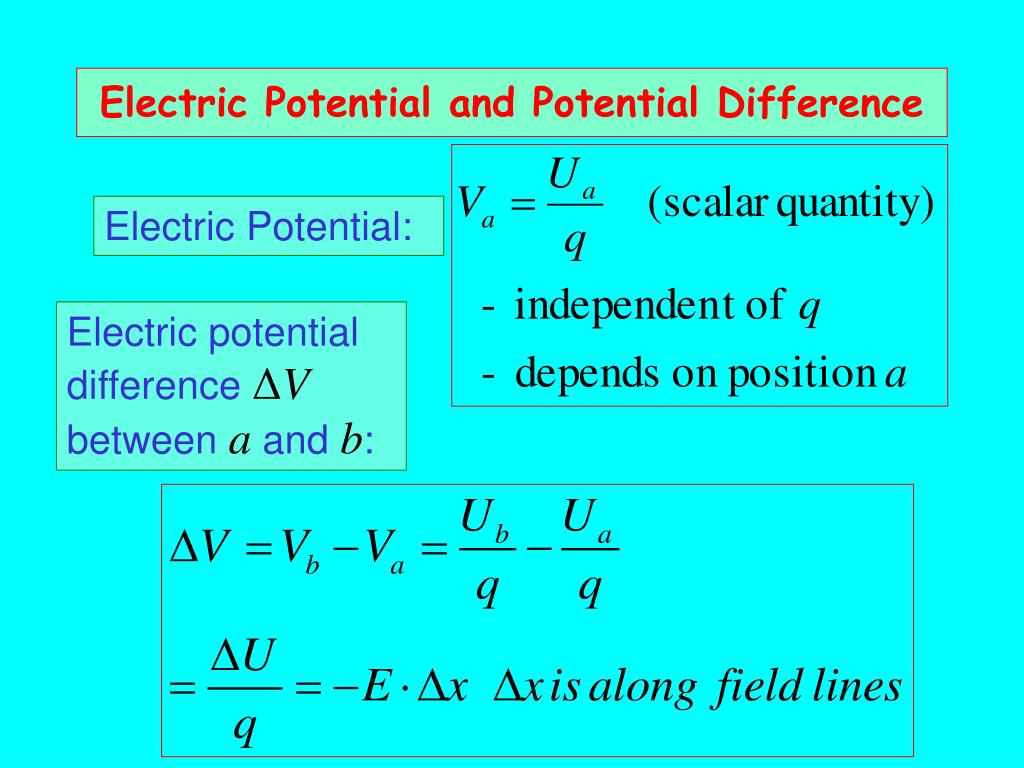 PPT Electric Potential Energy PowerPoint Presentation Free Download 