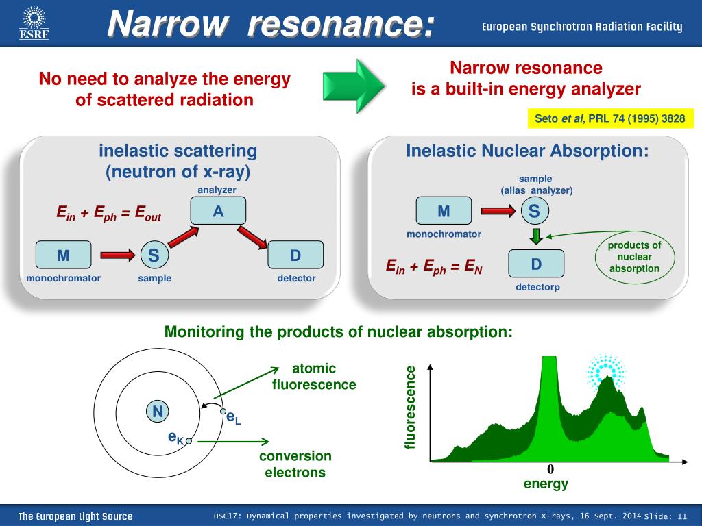 PPT - Introduction to Nuclear Inelastic Scattering PowerPoint