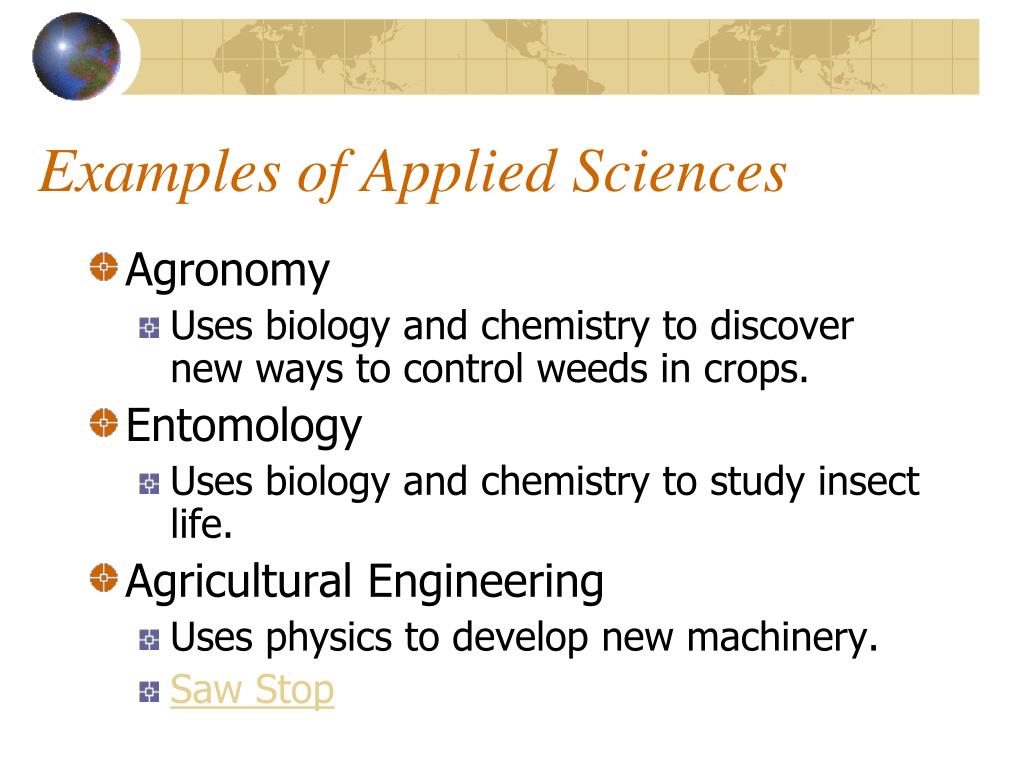 what is applied science