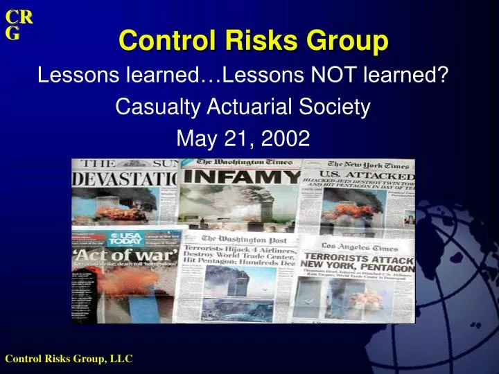 control risks group n.