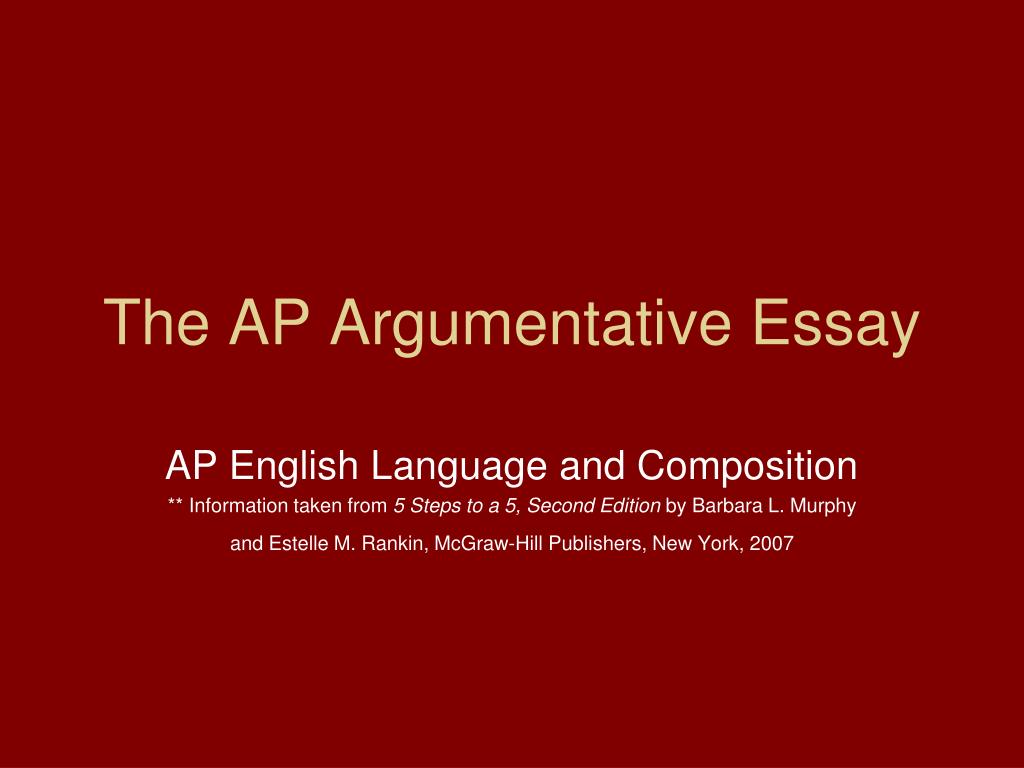 ap lang argumentative essay examples 2019