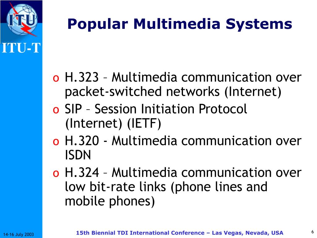 Ppt total conversation through itu t standards sign type and speak
